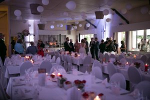 Restaurant-Tafelsilber-Hochzeit